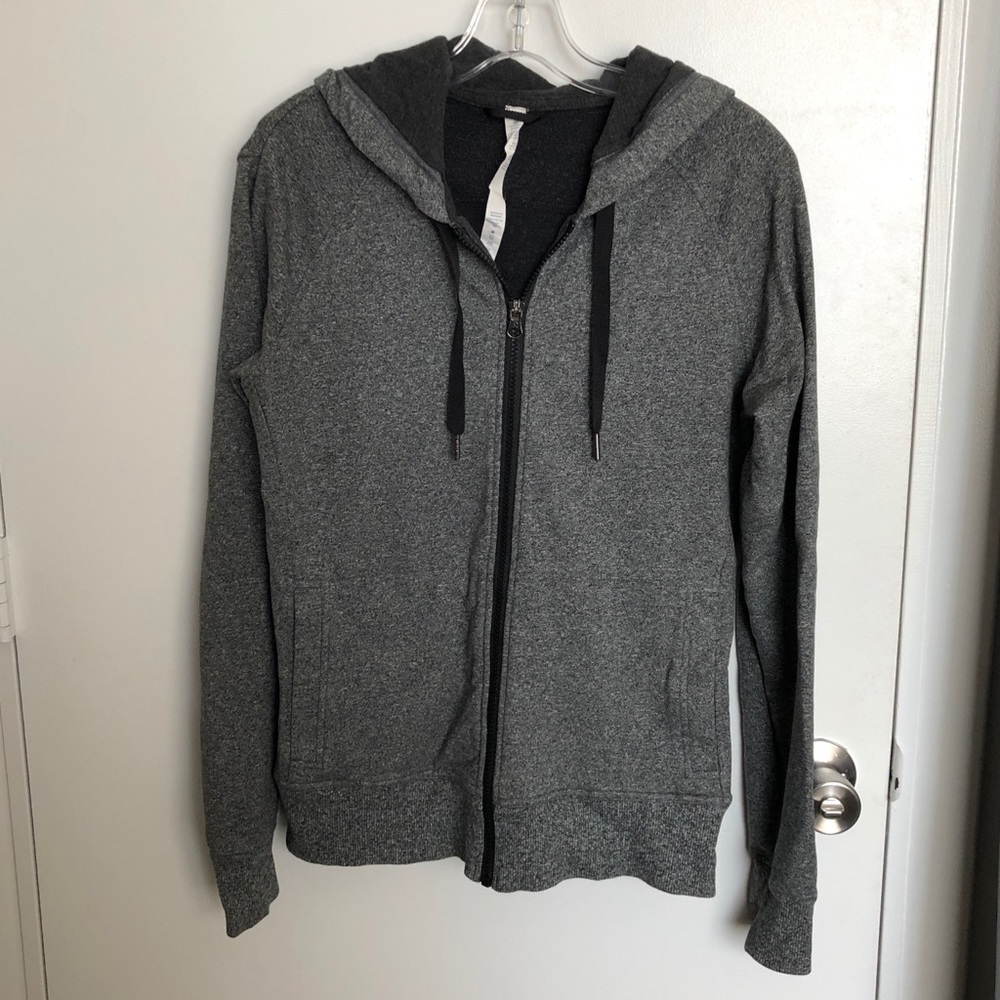 Lululemon Gray Zip Up Size 6